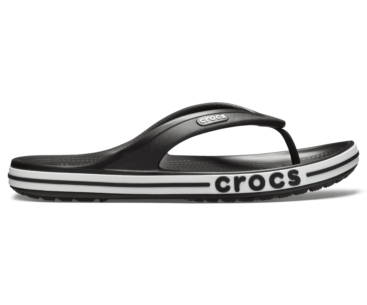 Crocs Men's Bayaband Flip - Black / White