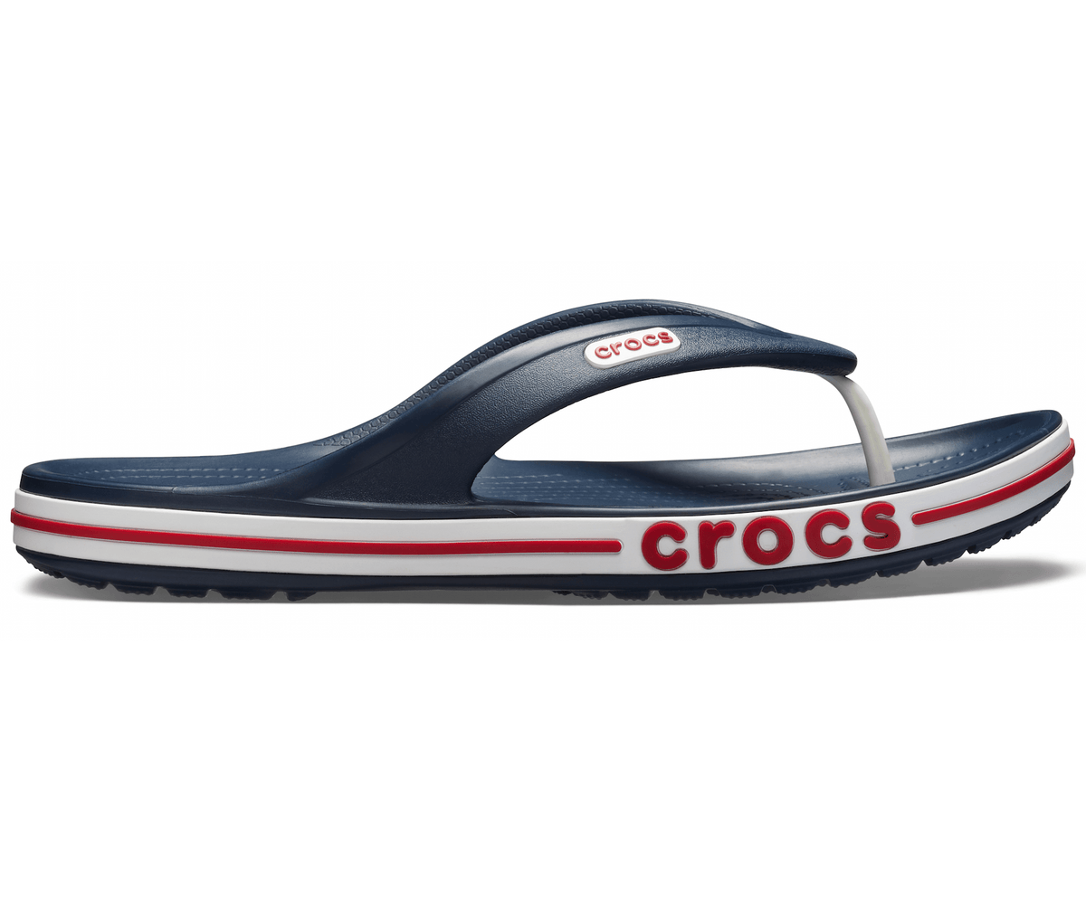 Crocs Women's Bayaband Flip - Navy / Pepper
