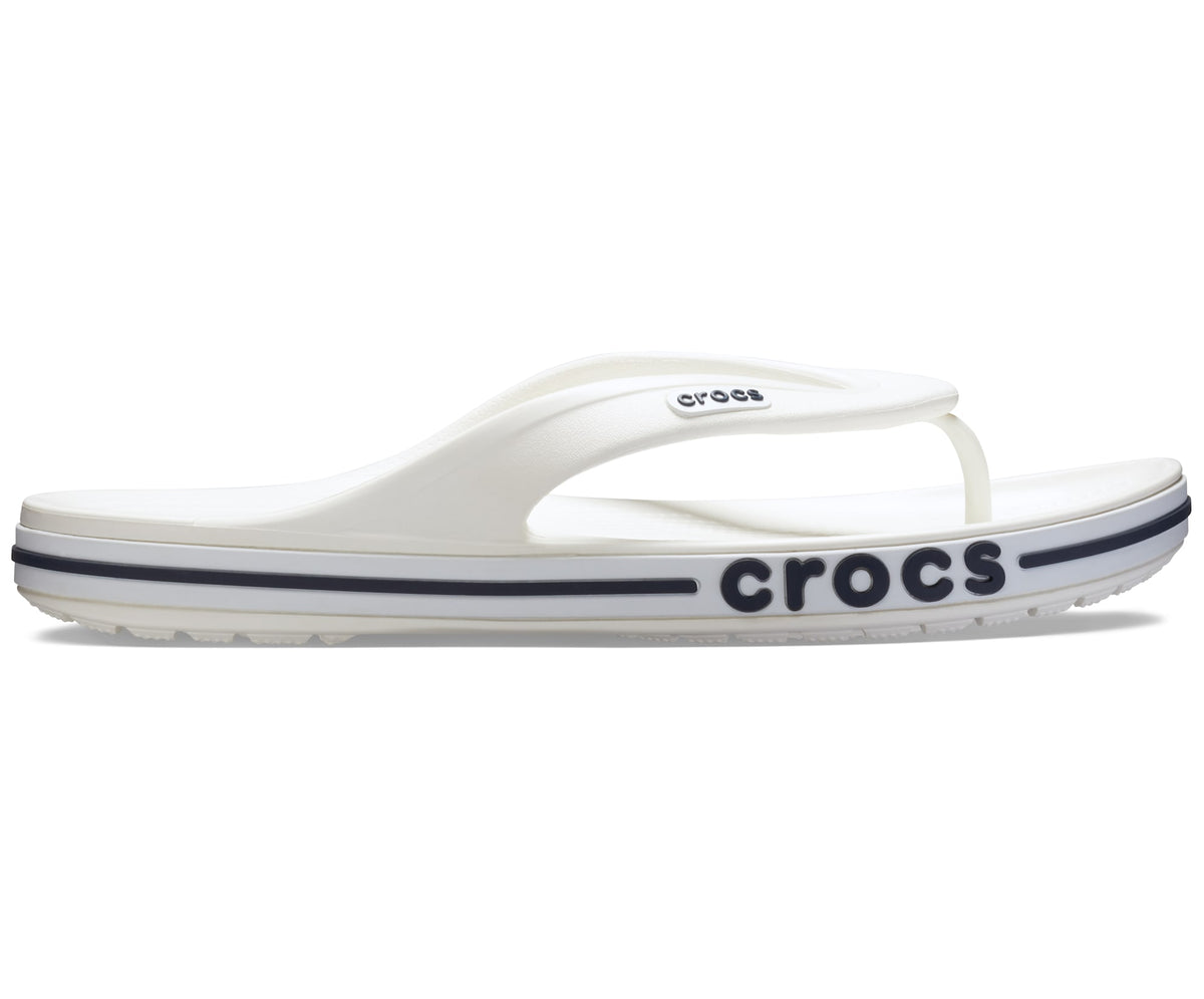 Crocs Men's Bayaband Flip - White / Navy