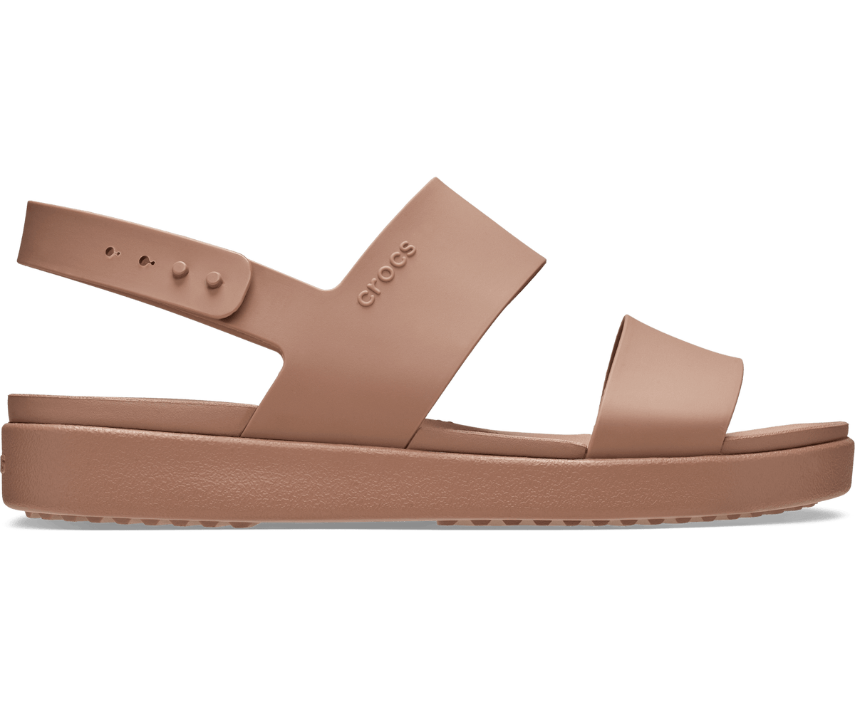 Crocs Women's Brooklyn Backstrap Low Low - Milk Chocolate