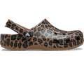 Crocs Women's Classic Animal Clog - Sepia / Leopard
