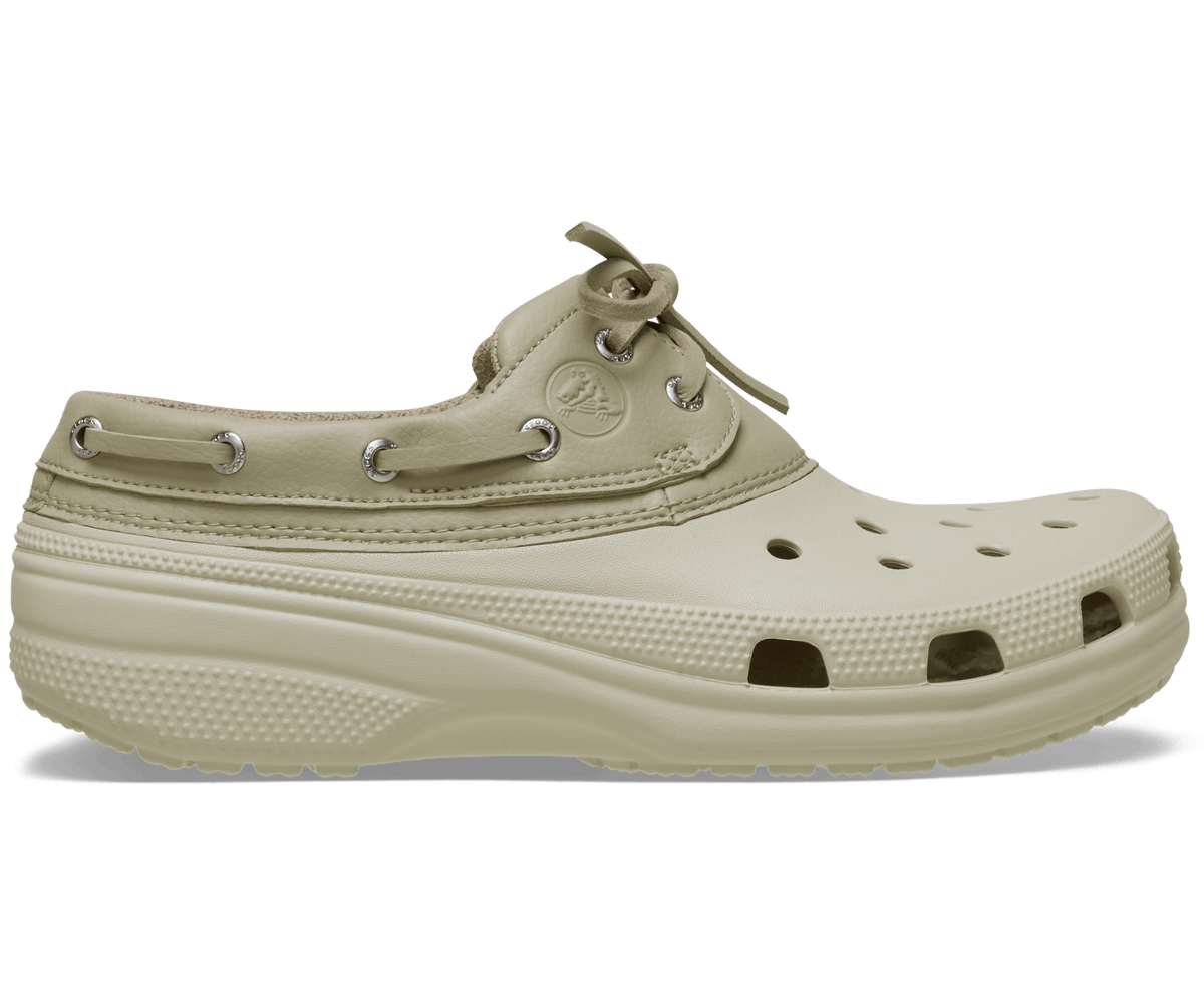 Crocs Women's Classic Boat Shoe - Bone / Moth