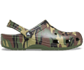 Crocs Men's Classic Camouflage Clog - Army Green / Multi