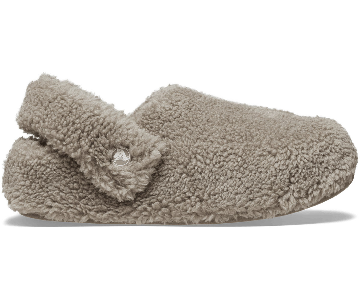 Crocs Women's Classic Cozzzy Slipper - Mushroom