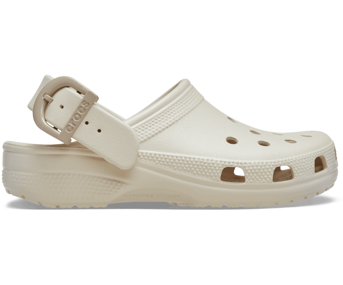 Crocs Men's Classic Enamel Buckle Clog - Frappé