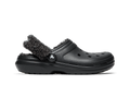Crocs Women's Classic Fleece Lined Clog - Black