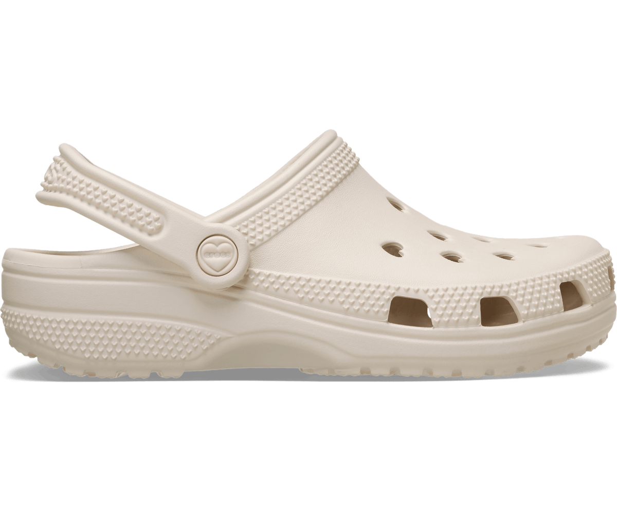Crocs Men's Classic Hearts Cut Out Clog - Frappé
