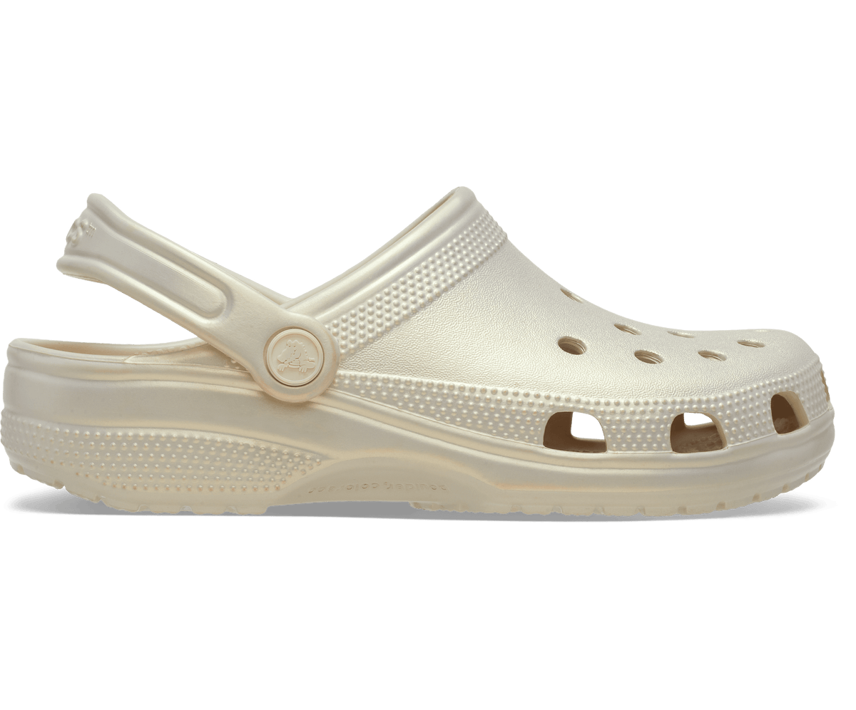 Crocs Men's Classic Pearl Shine Clog - Frappé