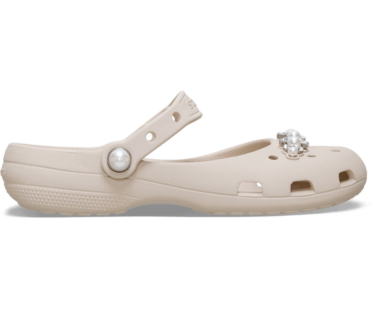Crocs Women's Classic Pearls Ballet - Frappé