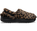 Crocs Women's Classic Unfurgettable Animal Clog - Sepia / Leopard
