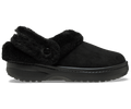 Crocs Men's Classic Unfurgettable Vegan Suede Clog - Black