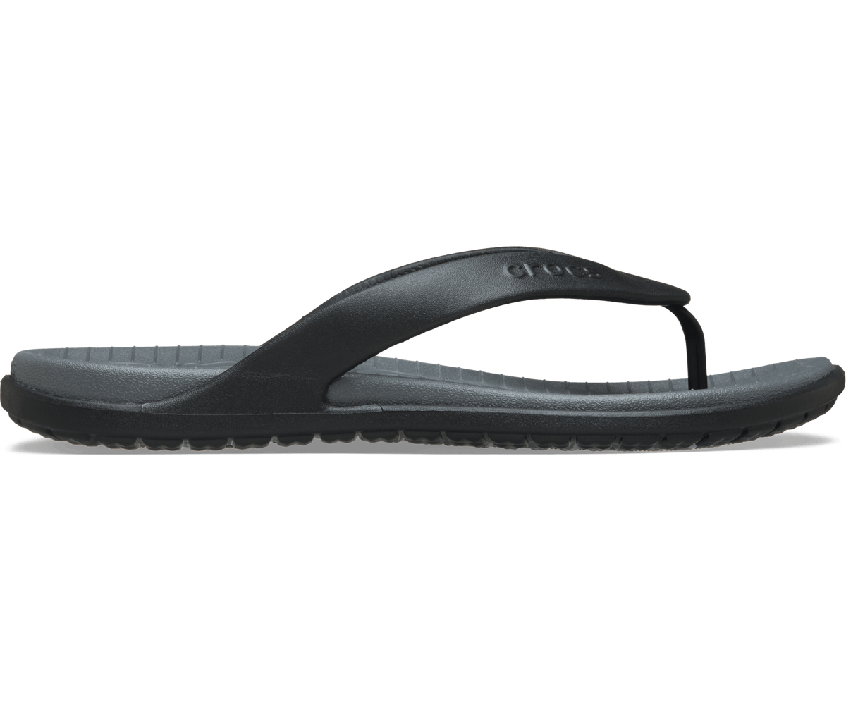 Crocs Men's Coast Flip - Black/Slate Grey