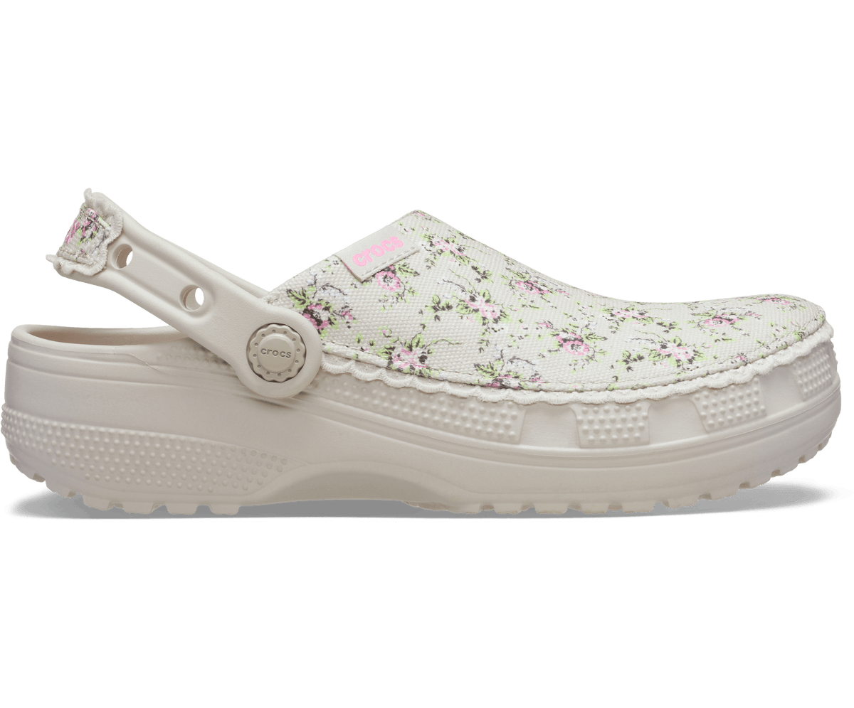 Crocs Men's Crafted Ditsy Floral Clog - Cocoa Crème