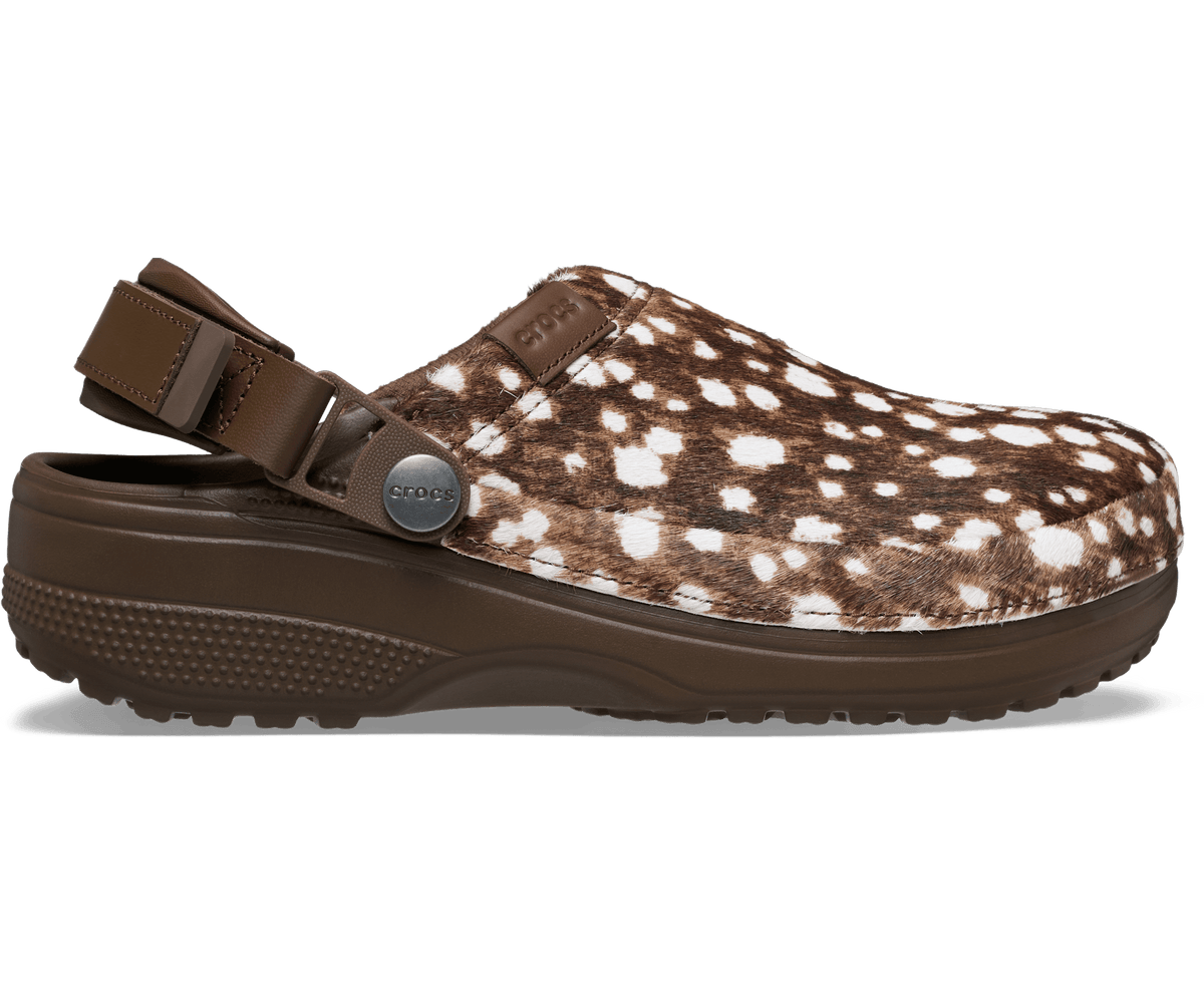 Crocs Men's Crafted Pony Hair Clog - Carob