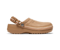 Crocs Women's Crafted Vegan Suede Stitch Clog - Sepia