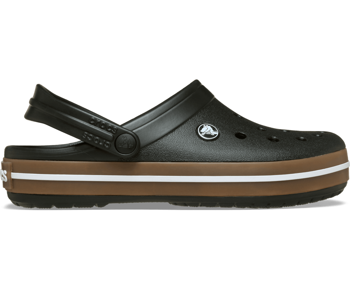 Crocs Men's Crocband Gum Clog - Black