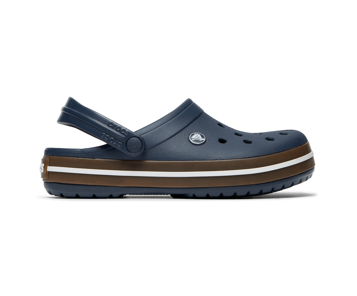 Crocs Men's Crocband Gum Clog - Navy