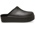 Crocs Women's Dylan Platform Lined Clog - Black