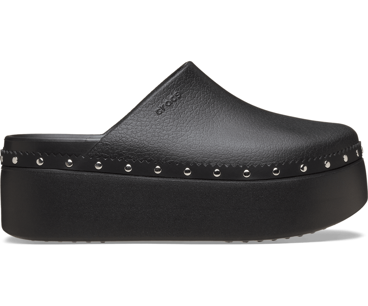 Crocs Women's Dylan Platform Studded Clog - Black