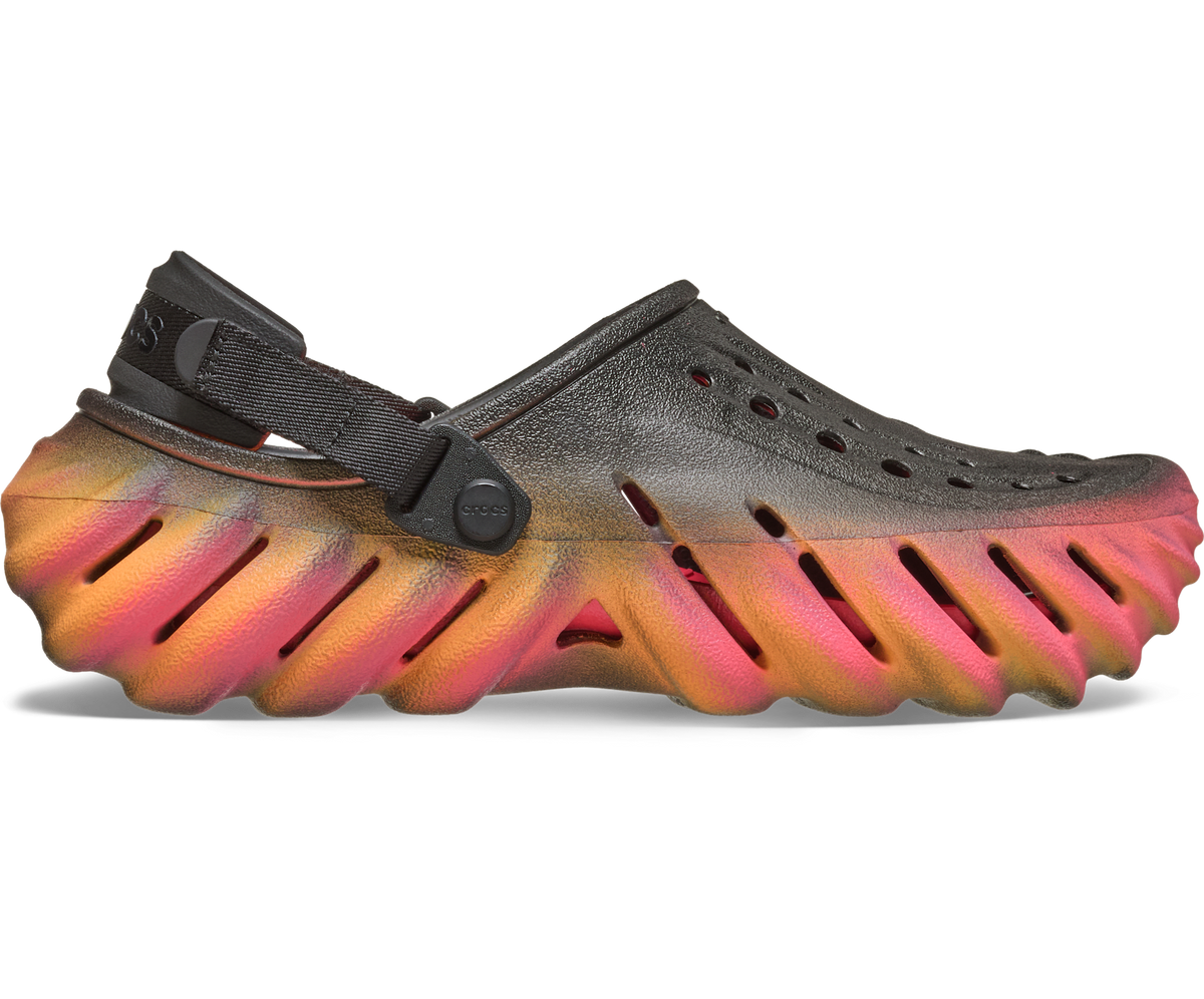 Crocs Men's Echo Clog Sunset - Black / Multi