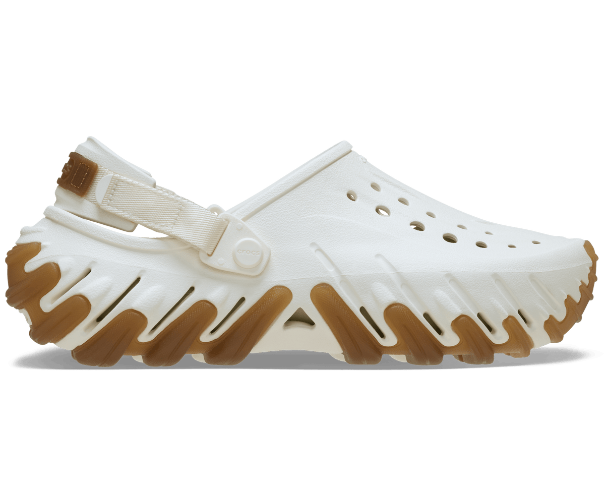 Crocs Men's Echo Gum RO Clog - Chalk