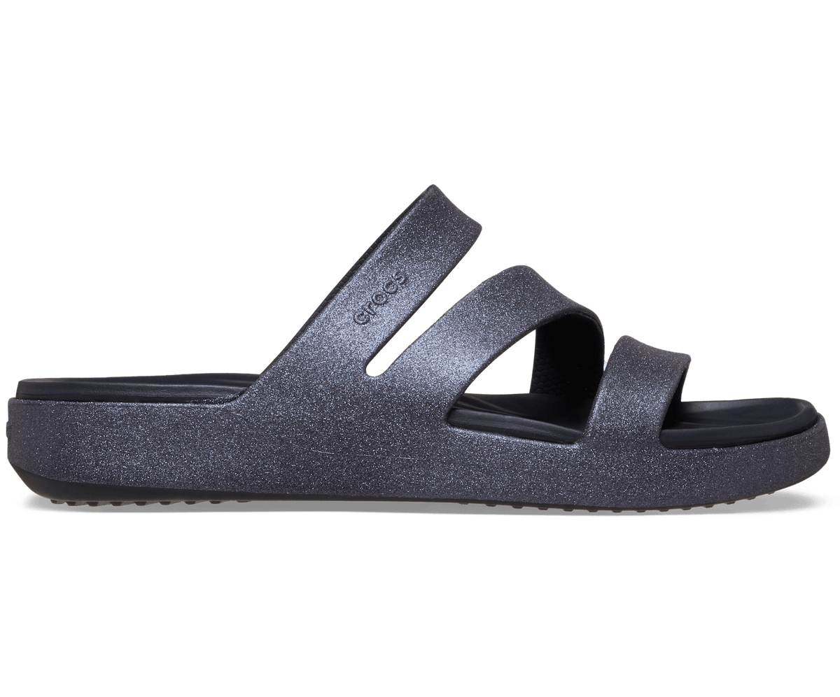 Crocs Women's Getaway Glimmer Strappy - Deep Navy