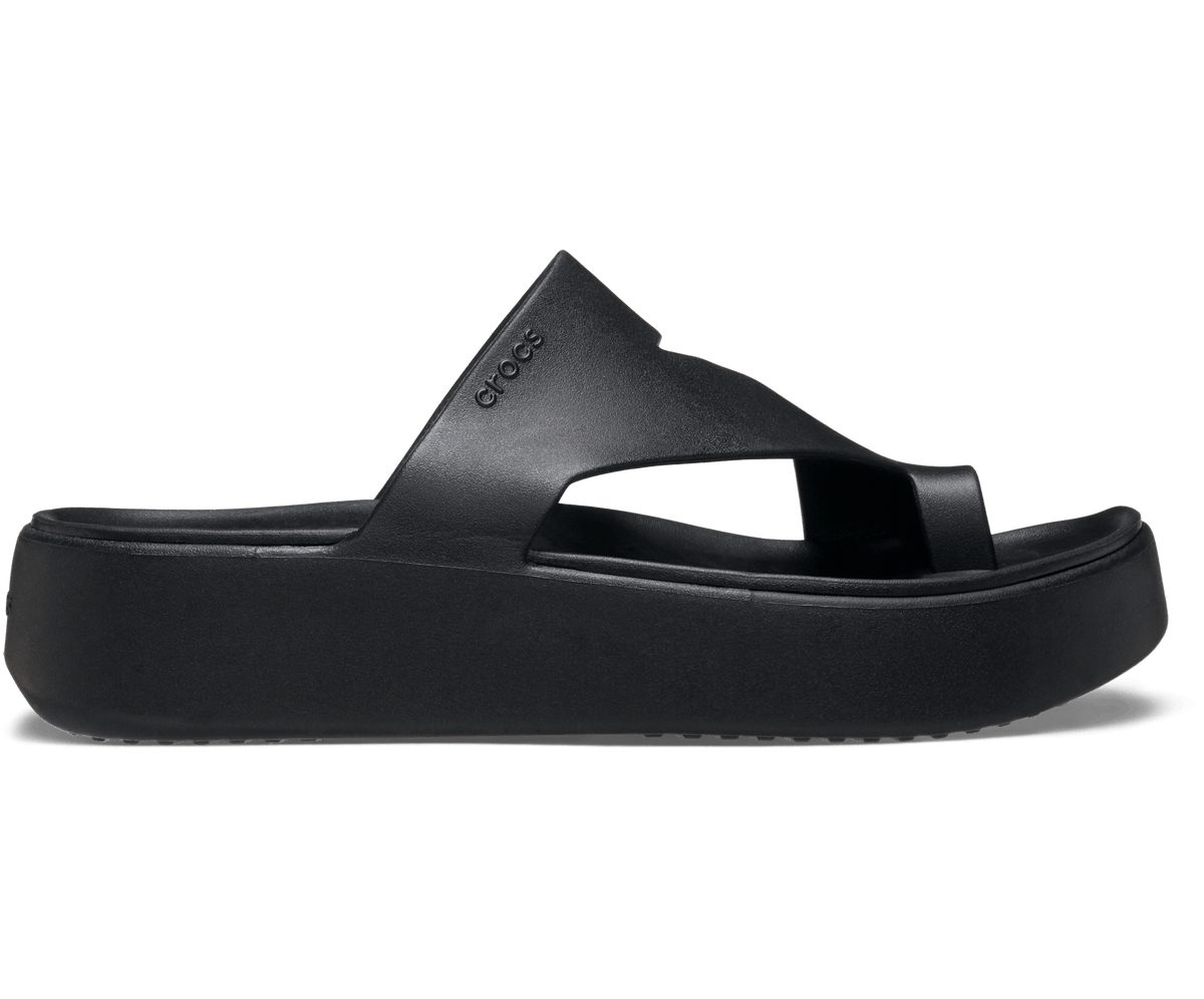 Crocs Women's Getaway Platform Toe Loop - Black