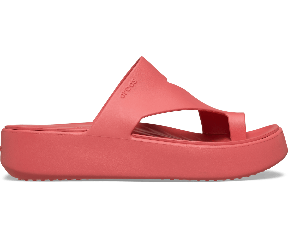 Crocs Women's Getaway Platform Toe Loop - Relaxed Red