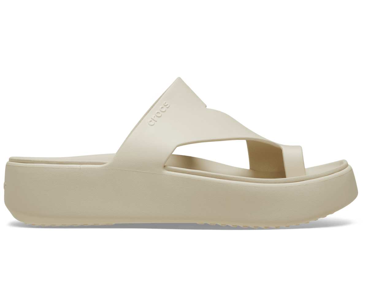 Crocs Women's Getaway Platform Toe Loop - Sandstone
