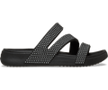 Crocs Women's Getaway Strappy Gems Sandal - Black