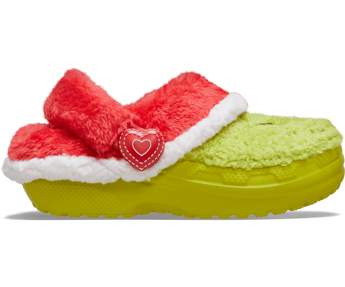 Crocs Kid's The Grinch Classic Lined Clog - Multi