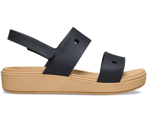 Crocs Kids' Brooklyn Sandal - Black/Cashew