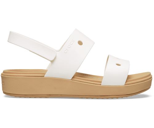 Crocs Kids' Brooklyn Sandal - Chalk/Cashew