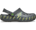 Crocs Kids' Classic Bolt Lights Clog - Carbon