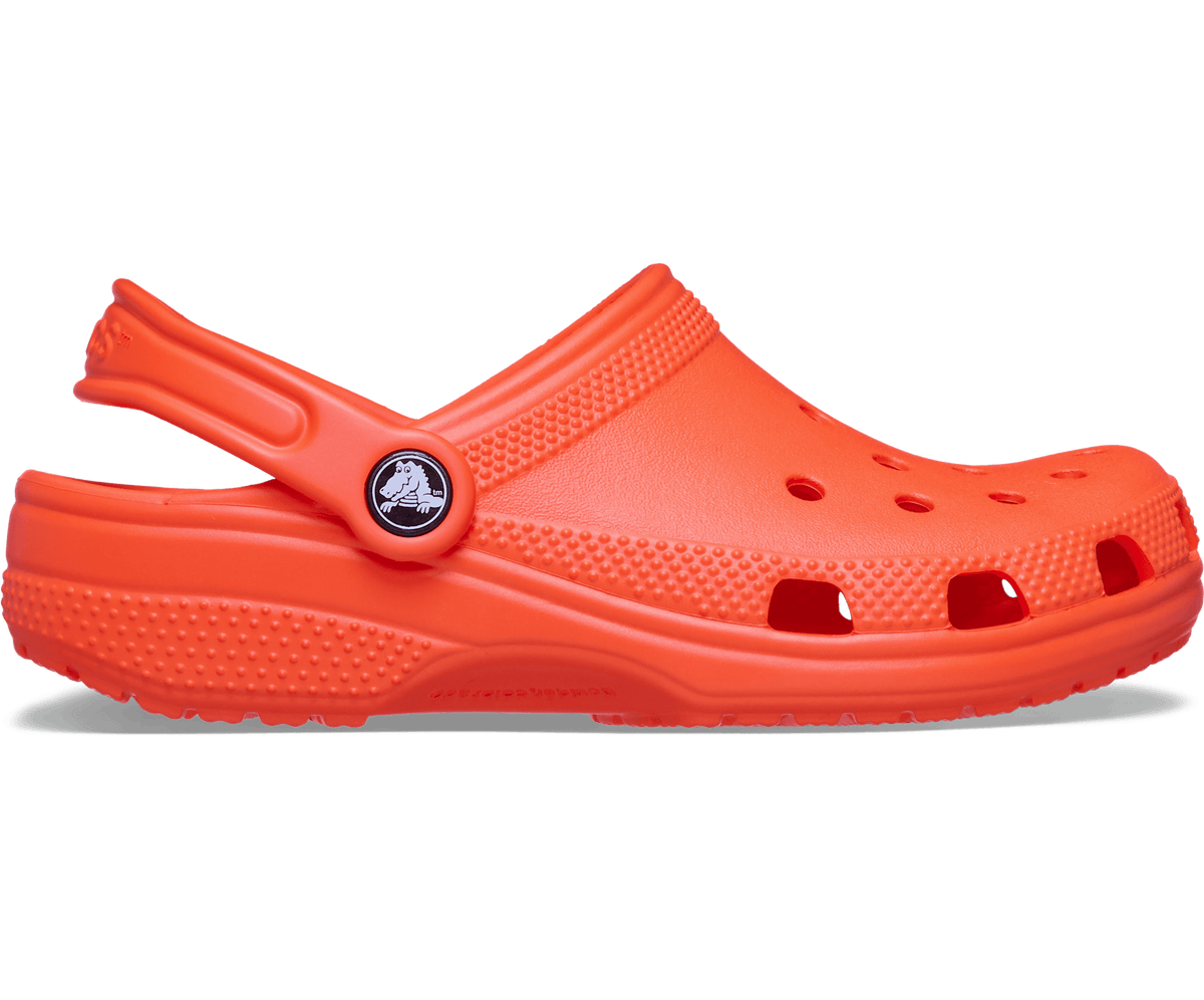 Crocs Kids' Classic Clog - Shocking Orange