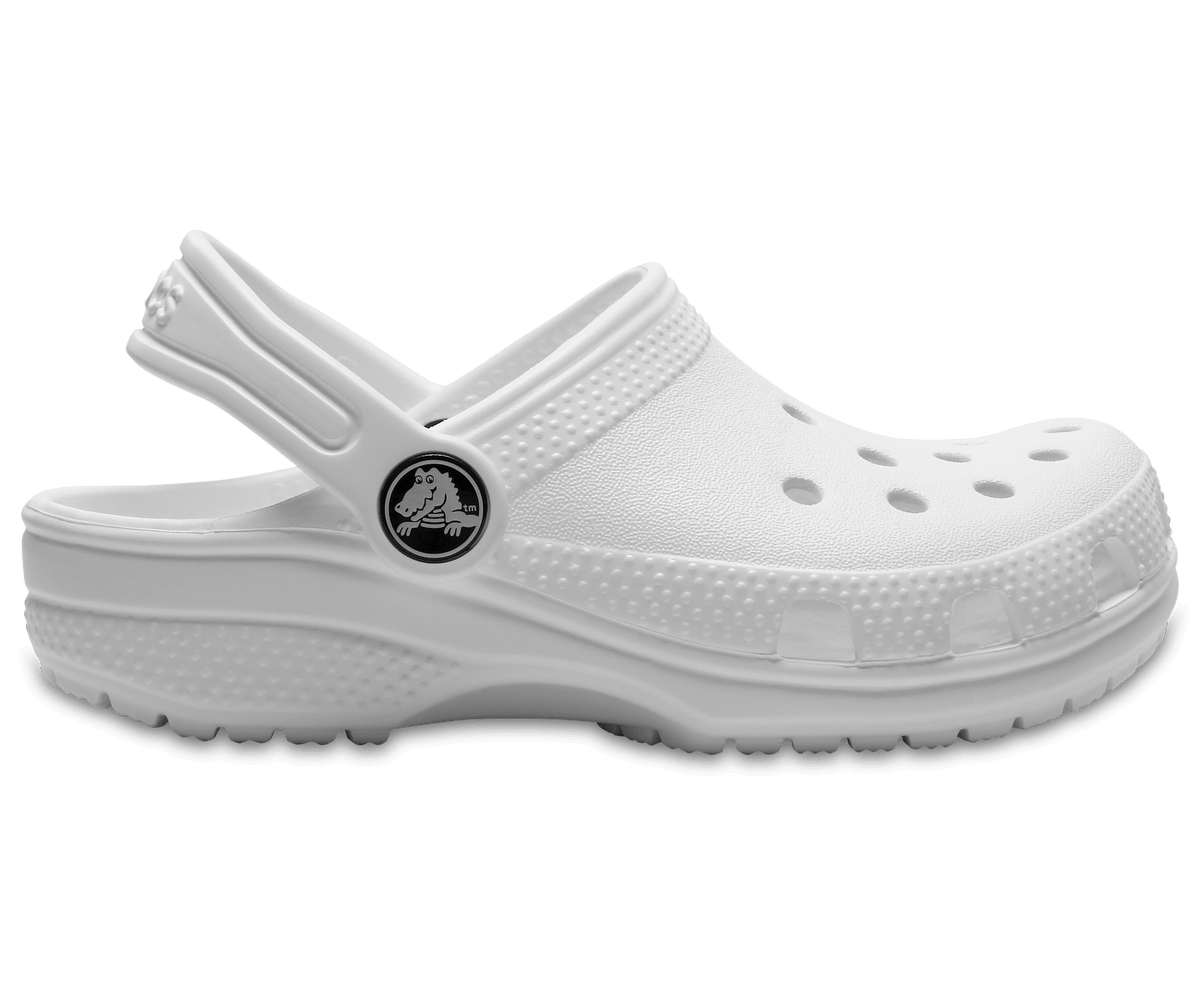 Crocs Kids' Classic Clog - White
