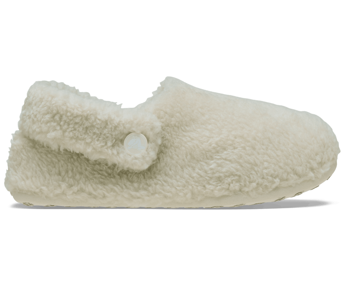 Crocs Kids' Classic Cozzzy Slipper - Stucco