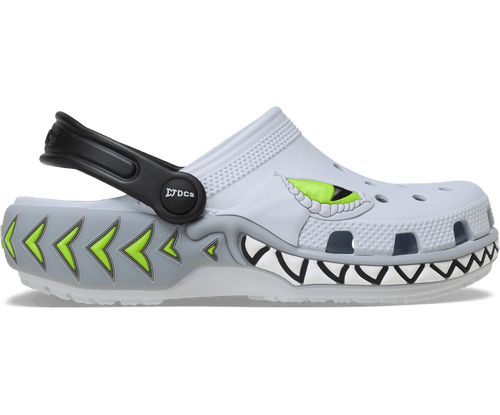 Crocs Kids' Classic Creature Lights Clog - Steel