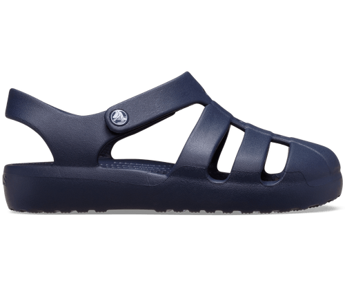 Crocs Kids' Classic Fisherman Sandal - Navy