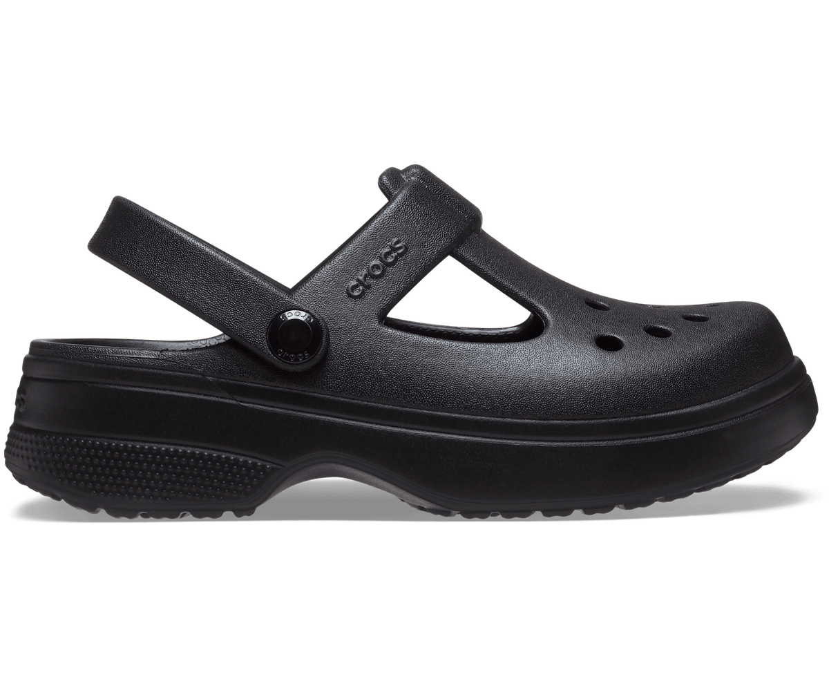 Crocs Kids' Classic Mary Jane Clog - Black