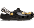 Crocs Kids' Classic Sassy Leopard Clog - Black/DulcÃ©