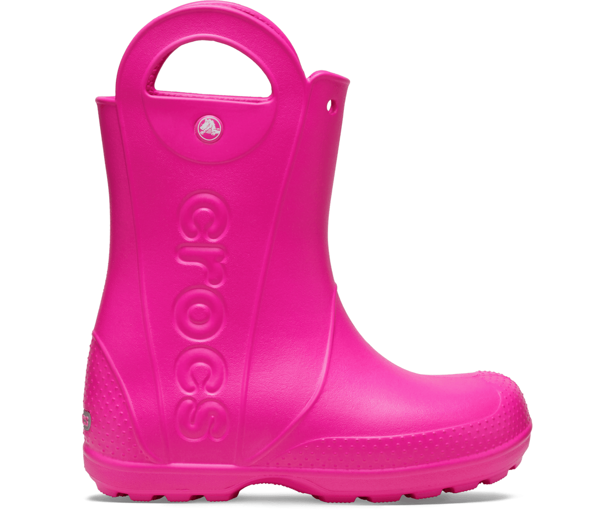 Crocs Kids' Handle It Rain Boot - Pink Crush