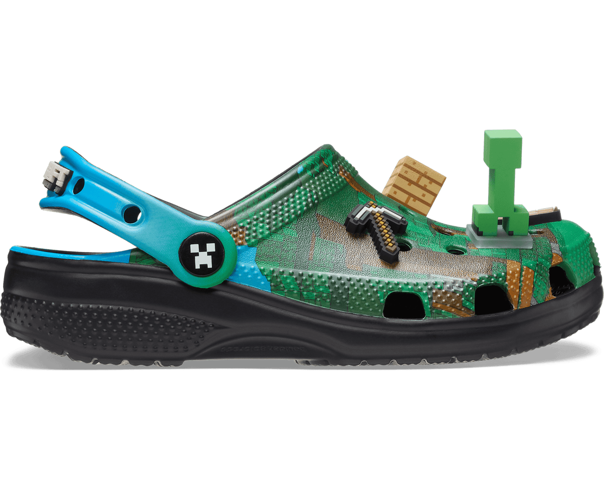 Minecraft x Crocs Kids' Classic Clog - Multi