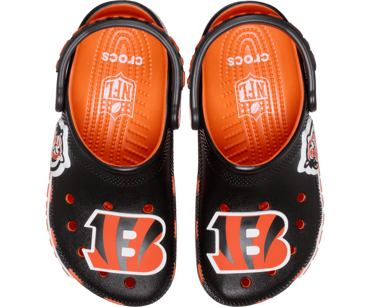 NFL x Crocs Kids' Cincinnati Bengals Graphic Classic Clog - Multi