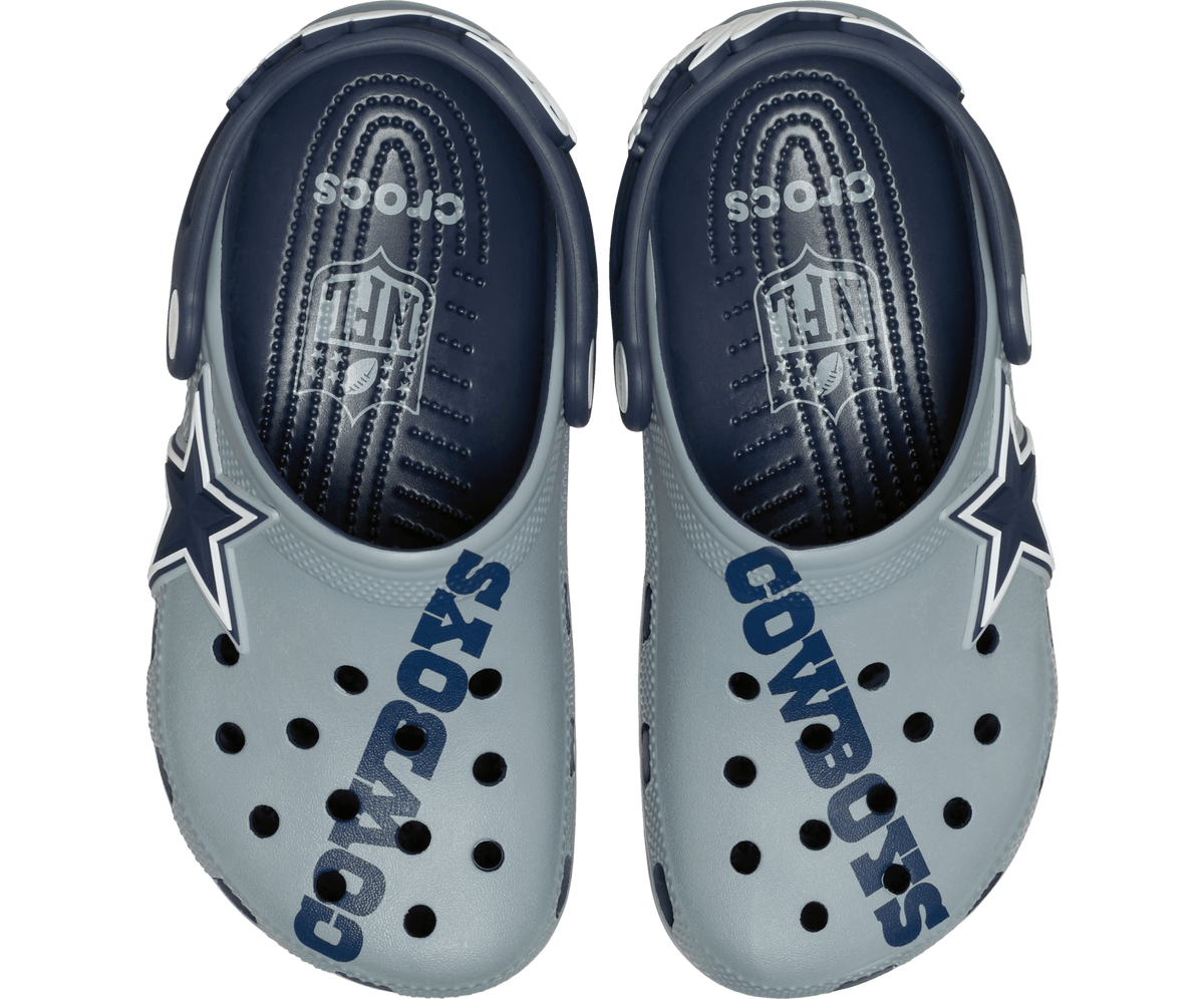 NFL x Crocs Kids' Dallas Cowboys Graphic Classic Clog - Multi