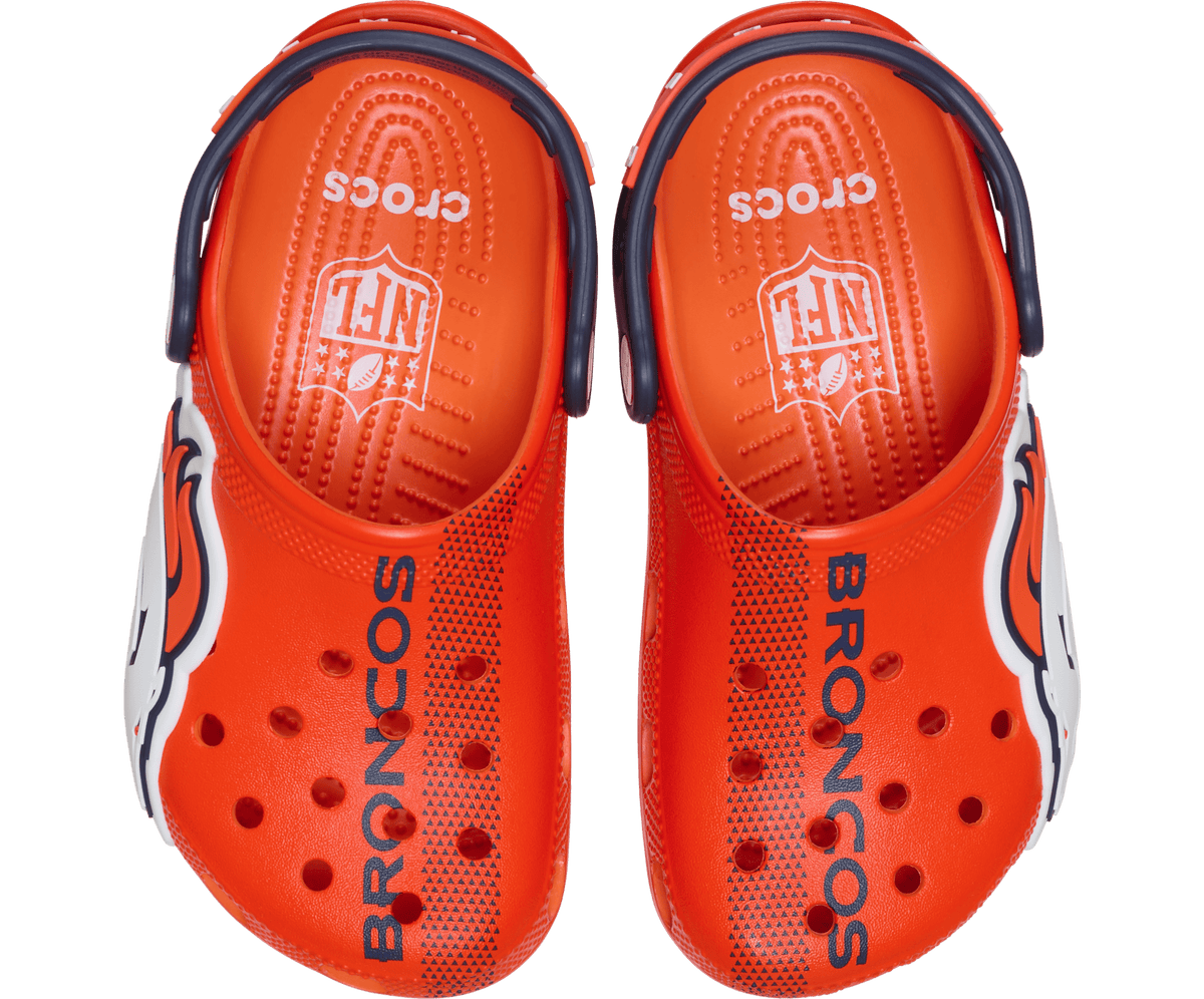 NFL x Crocs Kids' Denver Broncos Graphic Classic Clog - Multi