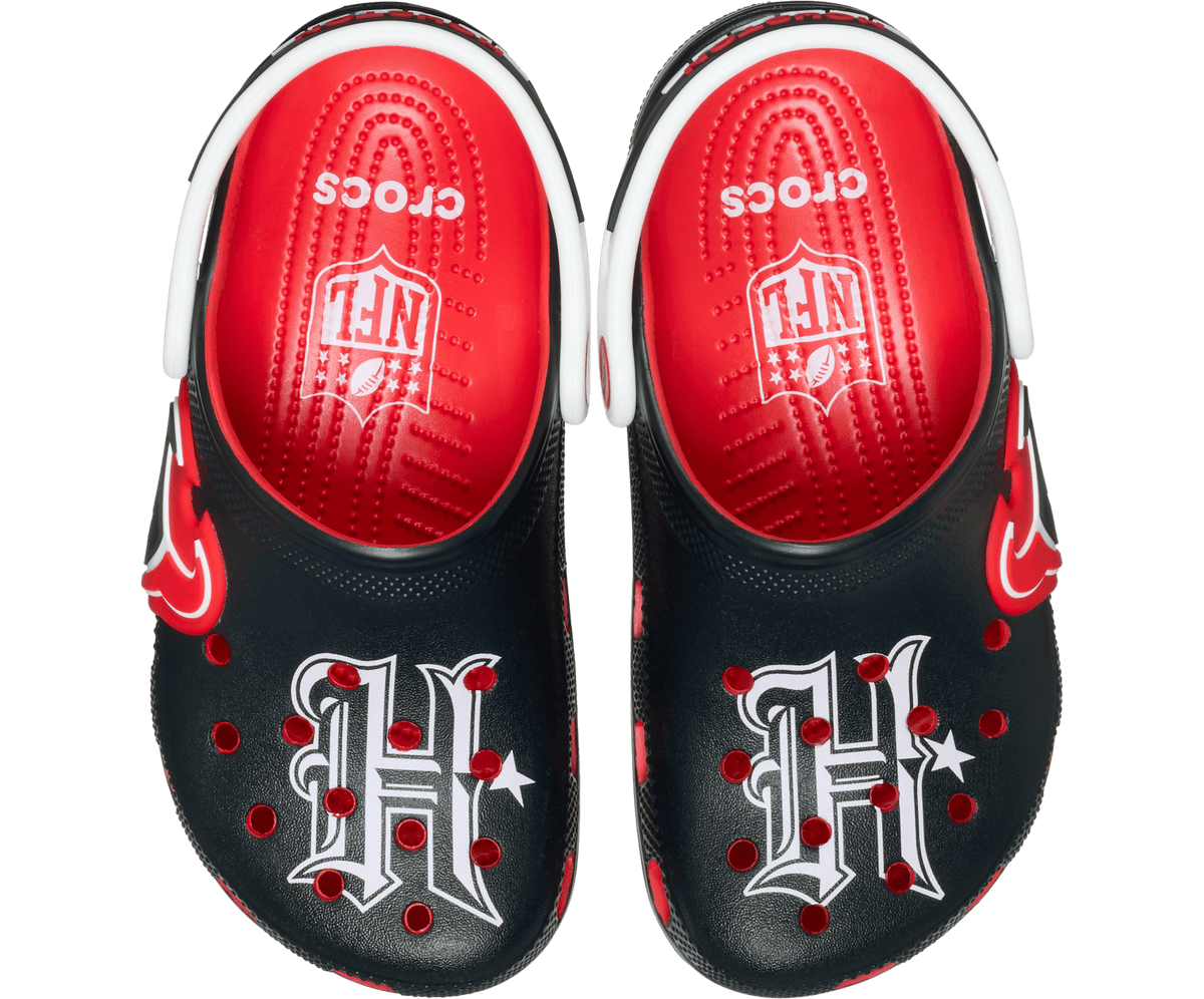 NFL x Crocs Kids' Houston Texans Graphic Classic Clog - Multi