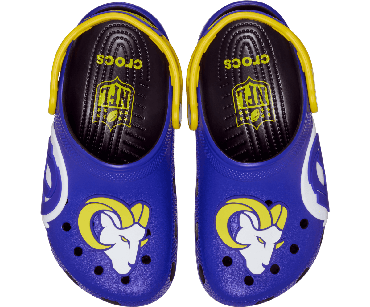 NFL x Crocs Kids' Los Angeles Rams Graphic Classic Clog - Multi