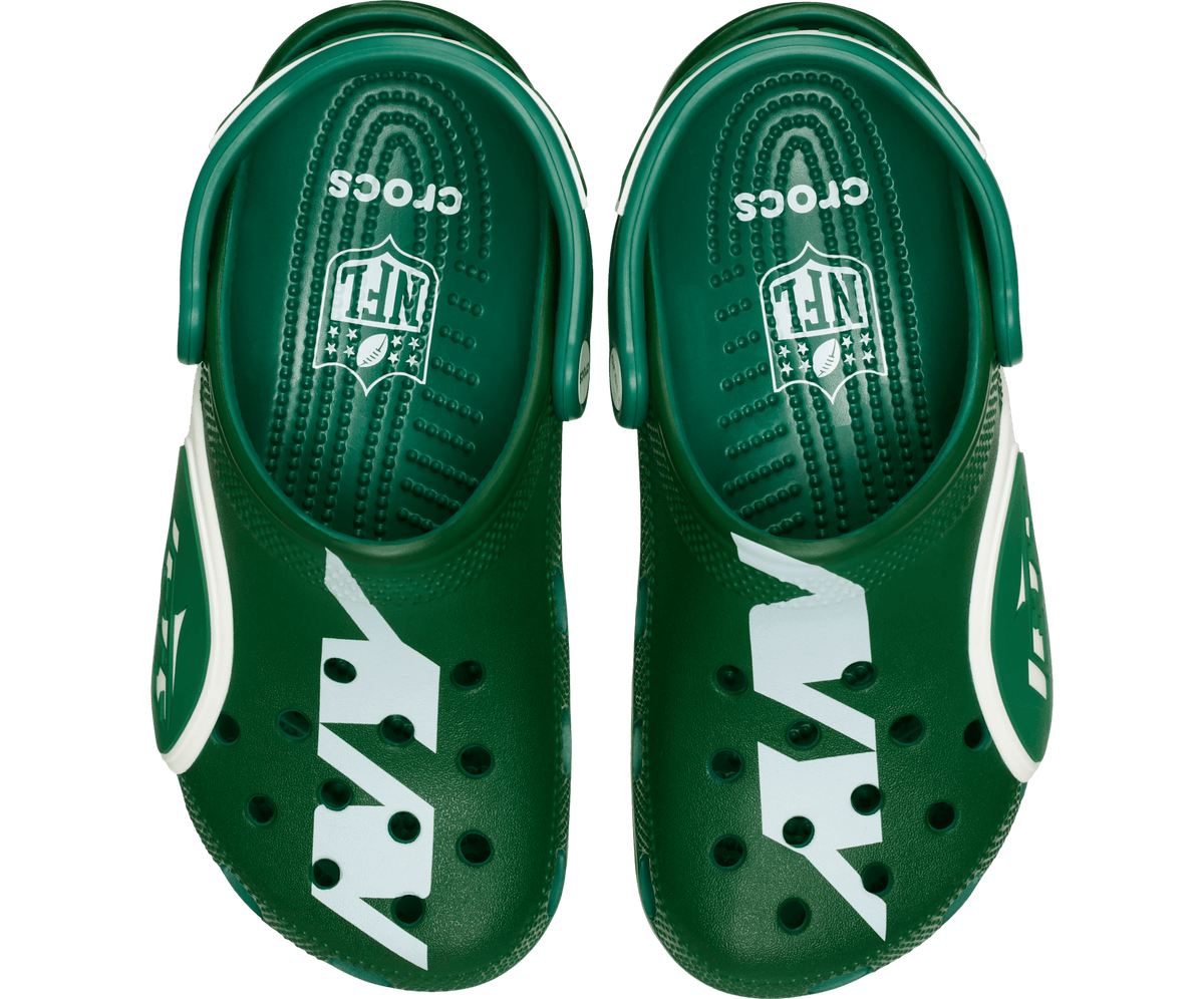 NFL x Crocs Kids' New York Jets Graphic Classic Clog - Multi