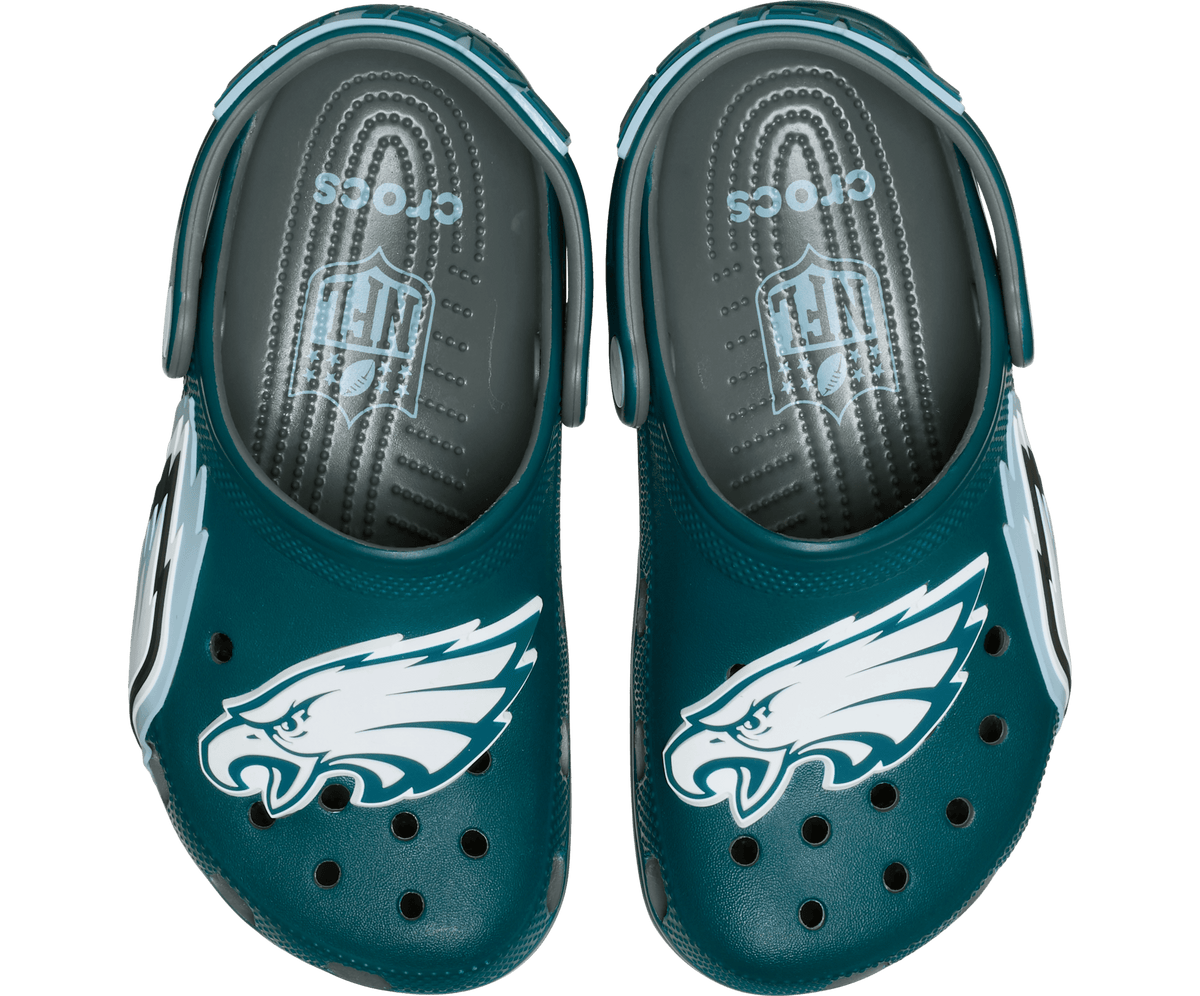 NFL x Crocs Kids' Philadelphia Eagles Graphic Classic Clog - Multi